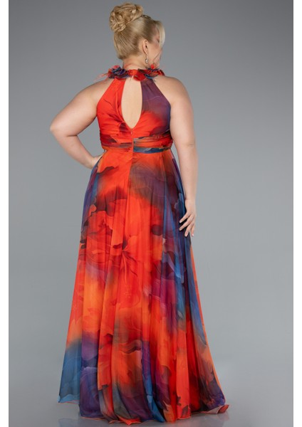 Empirme Uzun Büyük Beden Mezuniyet Elbisesi ABU4902 fiyatları