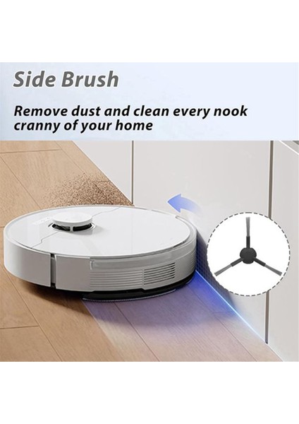 Mova S10 Plus/mova S10 Elektrikli Süpürge Için 8 Parça Yedek Parça (Yurt Dışından) fırsatları