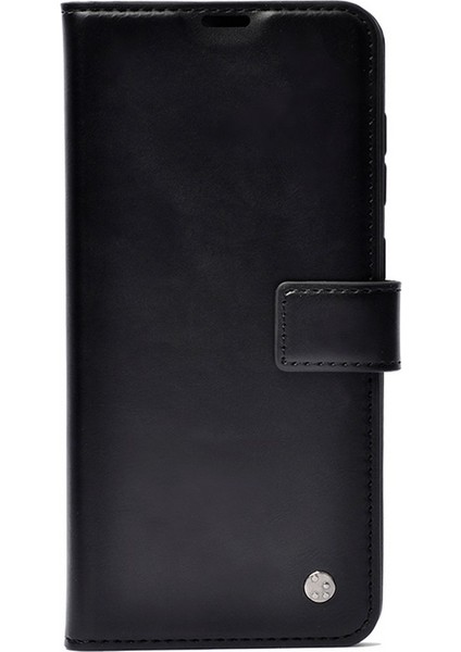 Xiaomi Poco X7 Pro Uyumlu Kılıf Delüx Cüzdan Kartvizitli Standlı Kopçalı Siyah