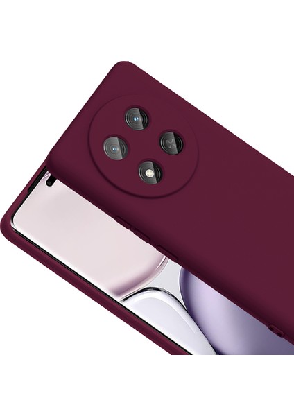 Honor Magic 7 Lite Uyumlu Kılıf Mara Lansman Soft Silikon Içi Kadife Mürdüm fiyatları