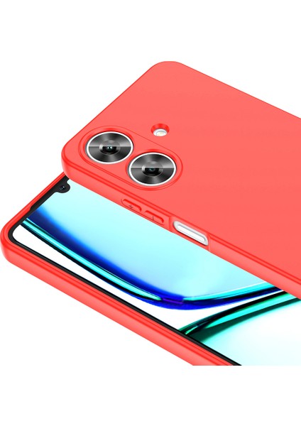 Realme Note 60 Uyumlu Kılıf Mara Lansman Soft Silikon Içi Kadife Kırmızı fiyatları