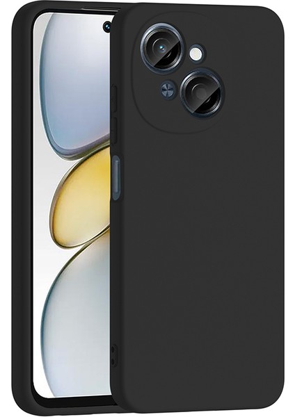 Tecno Spark Go 1 Uyumlu Kılıf Mara Lansman Soft Silikon Içi Kadife Siyah modelleri