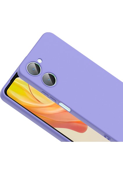 Vivo Y18 Uyumlu Kılıf Mara Lansman Soft Silikon Içi Kadife Lila fiyatları