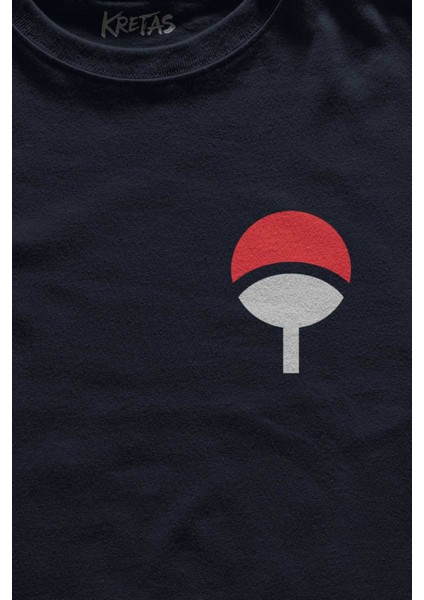 Lacivert Tişört Susake Unchia Otsutsuki Symbol Naruto Minimal Ön Baskılı Unisex T-Shirt fiyatları