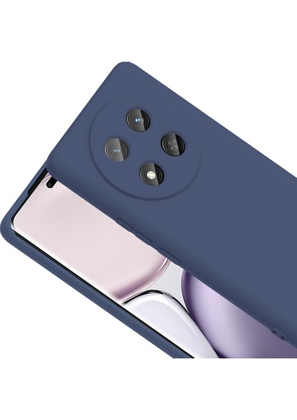 Honor Magic 7 Lite Uyumlu Kılıf Mara Lansman Soft Silikon Içi Kadife Lacivert fiyatları