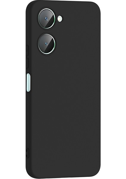 Vivo Y18 Uyumlu Kılıf Mara Lansman Soft Silikon Içi Kadife Siyah