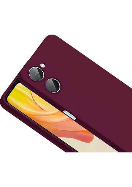 Vivo Y18 Uyumlu Kılıf Mara Lansman Soft Silikon Içi Kadife Mürdüm fiyatları