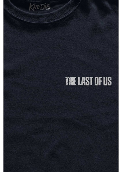 Lacivert Tişört The Last Of Us Oyun Gamer Joel Elite Minimal Ön Baskılı Tişört Unisex T-Shirt fiyatları