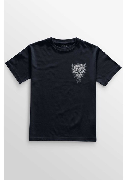 Unisex Lacivert T-Shirt Gym Brock Lesnar Logo Wwe Ufc Amerikan Güreşi Spor Fitness Ön Baskılı Tişört