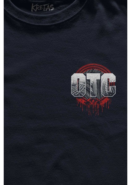 Unisex Lacivert T-Shirt Lacivert Erkek Otc Roman Reigns Wwe Dövüş Gym Fight Spor Ön Baskılı Tişört fiyatları