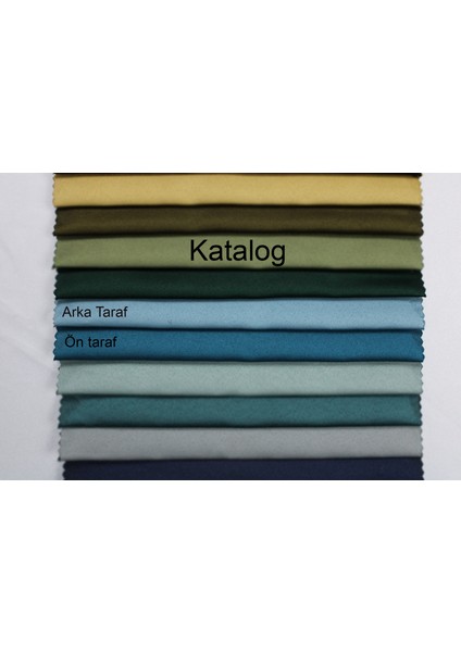 Dauble Blackout Karartma Perde Tek Kanat 1x2 Amerikan Pileli Fon Perde fiyatları