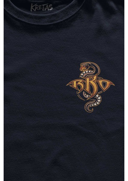 Unisex Lacivert T-Shirt Lacivert Randy Orton Yılan Rko Wwe Fight Güreş Gym Spor Ön Baskılı Tişört fiyatları