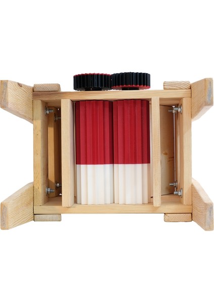 Ayaklı ve Kapaklı Manuel Ahşap Üzüm Ezme-Patlatma Makinesi modelleri