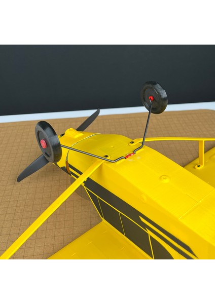 Rc Model Uçak, Piper Cub 800MM Eğitim Uçağı Gövde Kit