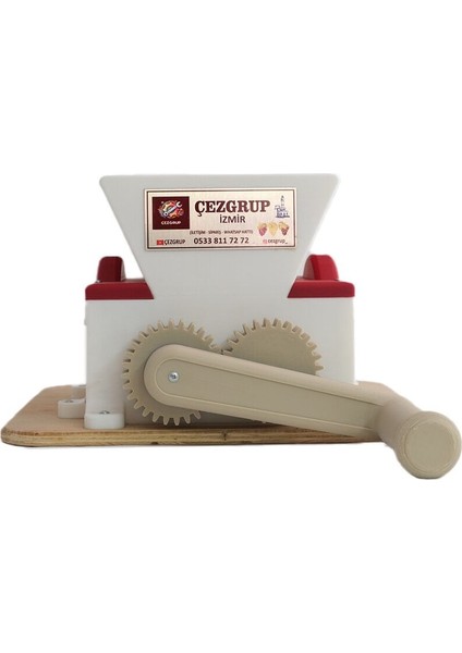 Pla- Ahşap Tabanlı Manuel Üzüm Ezme-Patlatma Makinesi fiyatları