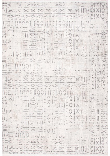 Vintage, Etnik Desenli Sanatsal Cross Dokuma Salon ve Oturma Odası Halısı