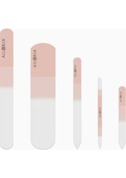 Aılorıa Contour Luxe Cam Törpü Seti, 5’li Lüks Tırnak Bakım Seti fiyatları