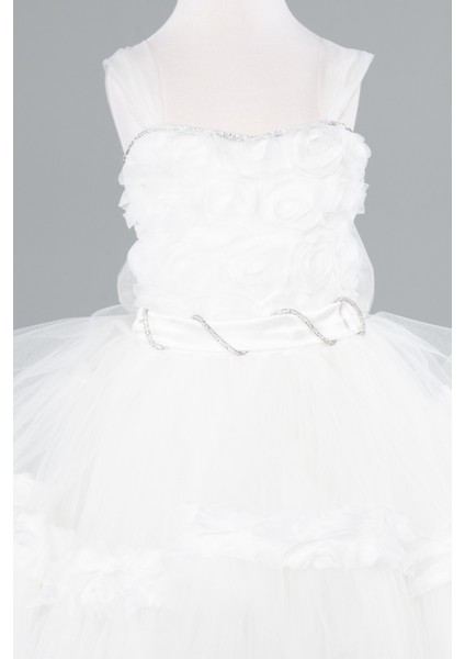 Önü Kısa Arkası Uzun Çocuk Abiye ABO115 modelleri