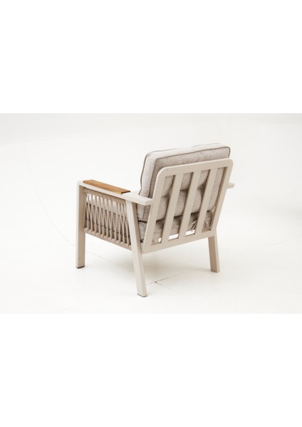 Arte Alüminyum Bahçe Oturma Grubu (3+1+1+M)