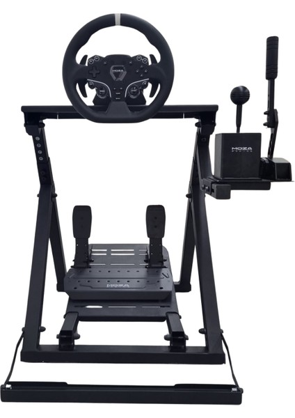 R38 DD Katlanır Direksiyon Standı (Thrustmaster, Logitech, Fanatec, Simagic, Moza Racing) modelleri
