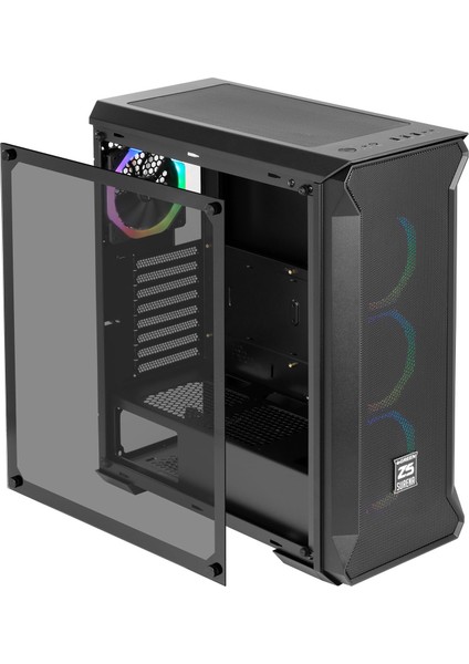 Z5 Surena 4X120MM Argb 1x3.0 2x2.0 USB Gamıng Kumandalı Oyun Bilgisayar Kasası(Psu Yok) indirimleri