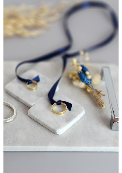 Söz / Nişan Seti No.4 - Nişan Tepsisi + Damat Kahvesi Tepsisi + Aksesuarlar - Nergis Gümüş Kulp fırsatları