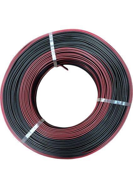 Hoparlör Kablosu 2x1.5 Siyah 100 Metre Fiyatıdır