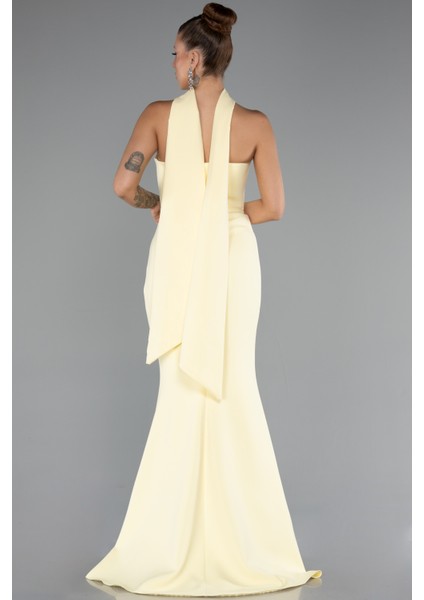 Straplez Şal Aksesuarlı Uzun Balık Abiye ABU5097 fiyatları