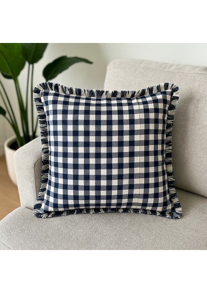 Ekose Kırlent Kılıfı (45*45)