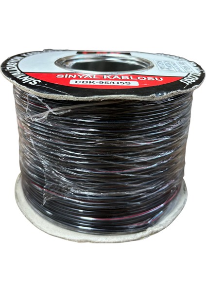 Hoparlör Kablosu 2x1 Siyah 100 Metre Fiyatıdır