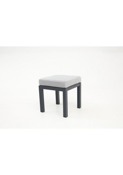 Culinan Alüminyum Bahçe Balkon Oturma Grubu 3+1+1+Yüksek Masa - Antrasit