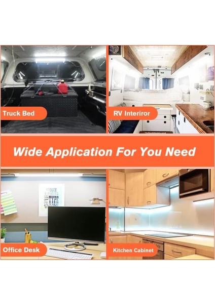 2 Adet Alüminyum Kasalı 5630 Bar LED 12 Volt Beyaz 100 cm Şeffaf Karavan Tekne Otomobil SB-6551 indirimleri