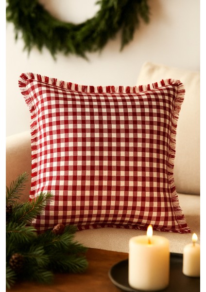 Ekose Kırlent Kılıfı (45*45) modelleri