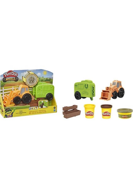 Hasbro HS-F1012 Play Doh Çalışkan Traktör ve Römork fiyatları