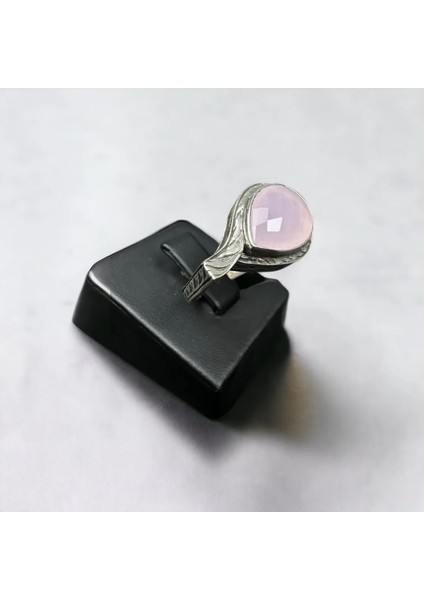 Pembe Kuvars Gümüş Yüzük (Aşk Taşı) fiyatları