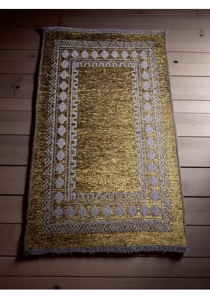 Çok Amaçlı,ikili Set, 60 x 100 Cm, Şönil, Moder, Saçaklı, Yolluk,çift Taraflı