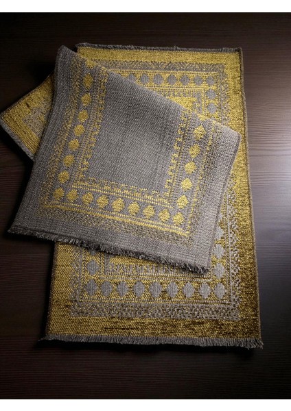 Çok Amaçlı,ikili Set, 60 x 100 Cm, Şönil, Moder, Saçaklı, Yolluk,çift Taraflı fiyatları