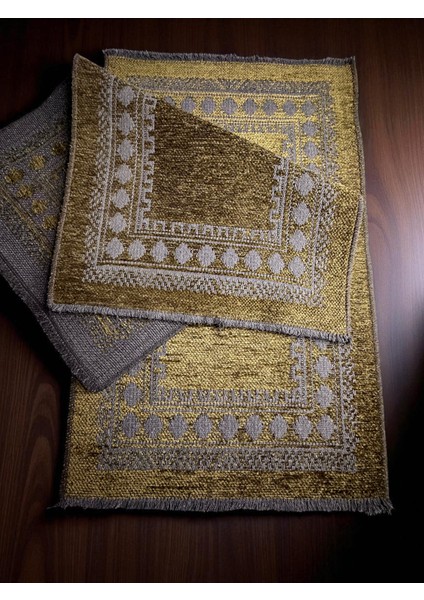 Çok Amaçlı,ikili Set, 60 x 100 Cm, Şönil, Moder, Saçaklı, Yolluk,çift Taraflı modelleri