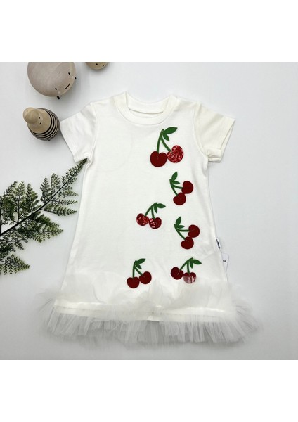 Fırfır Detaylı Çocuk Elbisesi modelleri