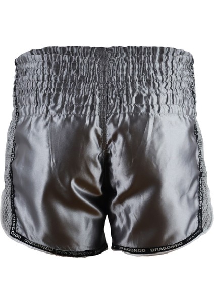 MT3076 Shiny Muay Thai Gri Kick Boks Şortu fırsatları
