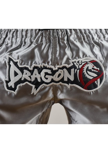 MT3076 Shiny Muay Thai Gri Kick Boks Şortu indirimleri