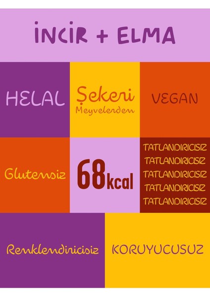 İncir Meyve Barı 24 Adet | Sağlıklı Atıştırmalıklar – Vegan, Glutensiz, Koruyucusuz (20GR X 24 ADET) fırsatları