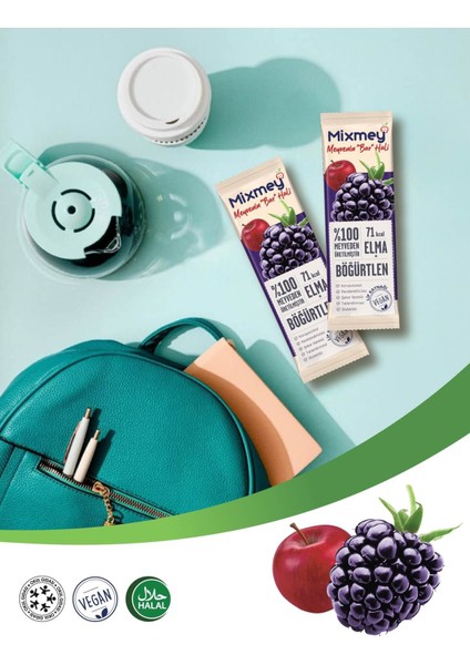 Böğürtlen Meyve Barı 24 Adet | Sağlıklı Atıştırmalıklar – Vegan, Glutensiz, Koruyucusuz 20g x 24adet indirimleri