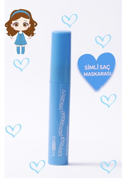 Lıttle Prıncess Sımlı Sac Maskarası Mavı ?? ml