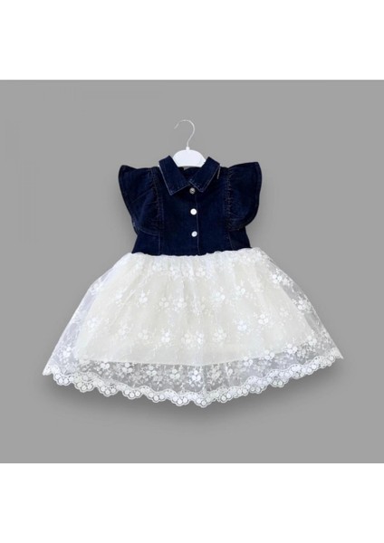 Çocuklar Için Şık ve Rahat Kot Elbise modelleri