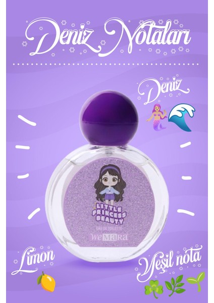 Lıttle Prıncess Mor Parfum Edt 45 ml fiyatları