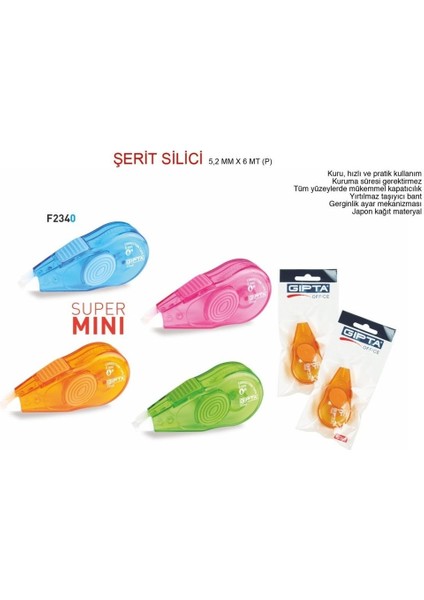 Gıpta Mini Şerit Silici 5 mm 6 Meter fiyatları