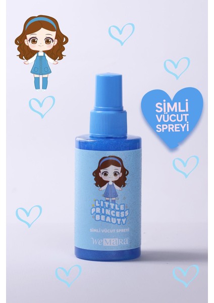 Lıttle Prıncess Mavı Shımmer Body Mıst 125 ml