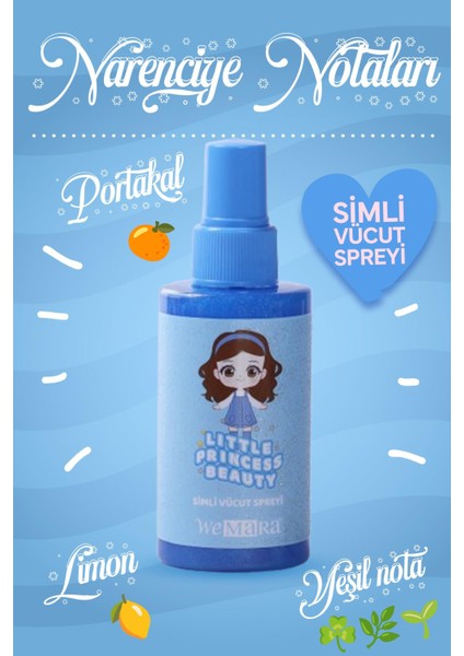 Lıttle Prıncess Mavı Shımmer Body Mıst 125 ml fiyatları