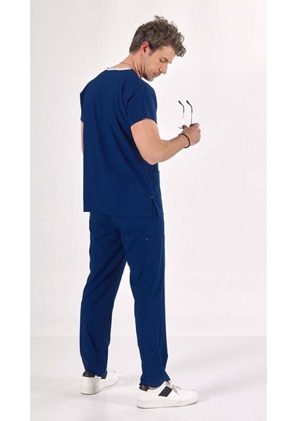 Blazer Mavi Core-Flex Erkek Likralı Cerrahi Takım modelleri